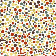 Seamless vector EPS 10. Flat geometric pattern texture. Multicolor abstract background for print and textile