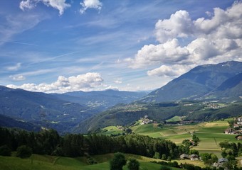 Fototapeta na wymiar Panorama da Rodengo