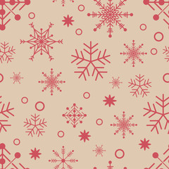 cartoon christmas holiday pattern seamless background