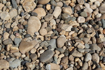 pebbles on the beach