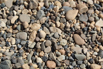 pebbles on the beach