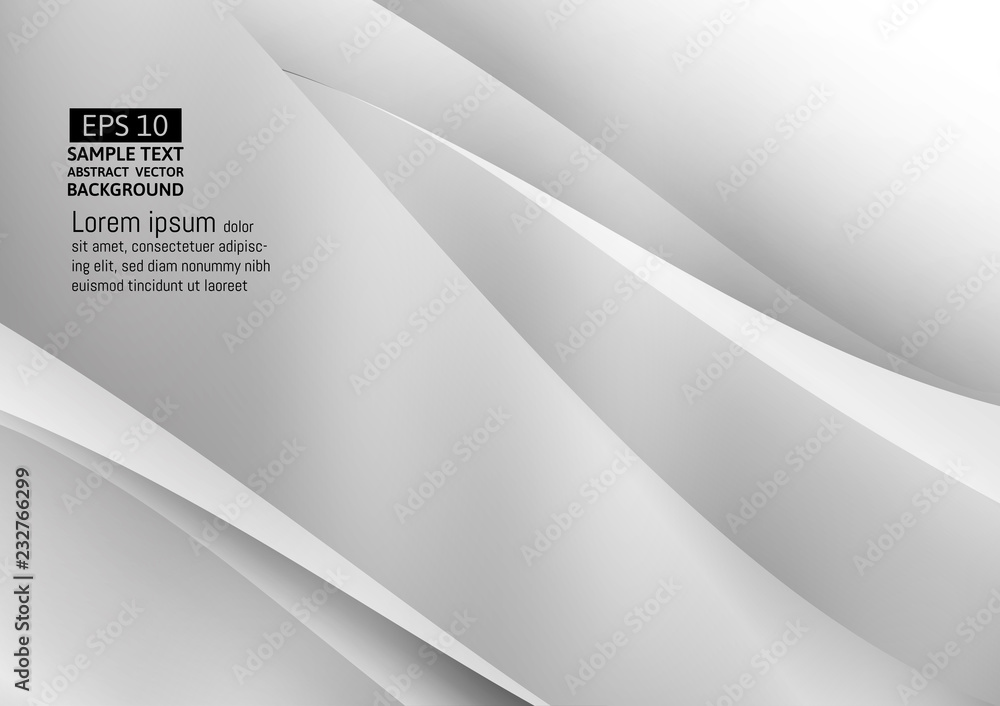 Aufkleber silver and gray color geometric gradient illustration texture abstract vector background
