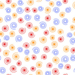 Seamless vector EPS 10 Pattern with Whirpool. 