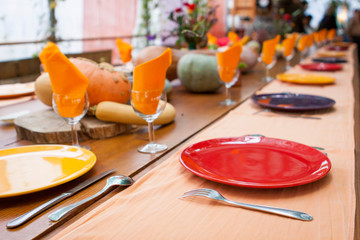 table pour le repas