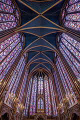 Obraz premium interior of saint chapel