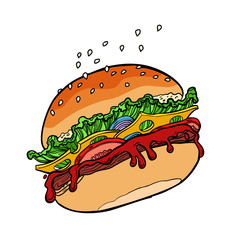 Fast food Burger