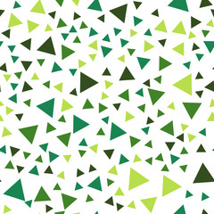 Triangles Seamless vector EPS 10 Abstract geometric pattern. Multicolor Figures. Texture for print and Banner. Flat style
