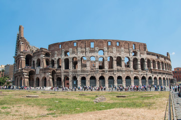 Fototapeta premium Colosseum in Rome (Italy)