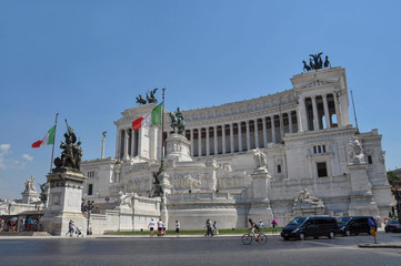 Altar of the Fatherland is a monument built in honor of Victor Emmanuel, the first king of a unified Italy, located in Rome