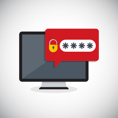 Desktop computer with unlocked password