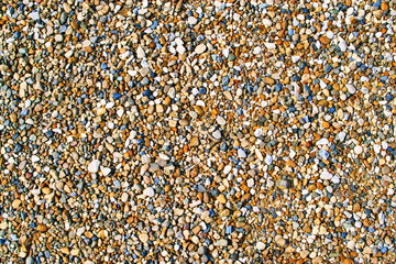 Background. River gravel.