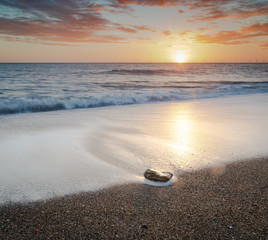 Sunrise over North Sea