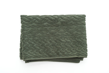 towel on white background