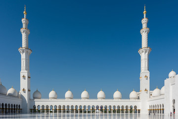 Fototapeta na wymiar sheikh zayed mosque