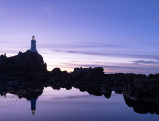 Blue Hour, coastal reflections, Corbiere, Jerry, Channel Islands