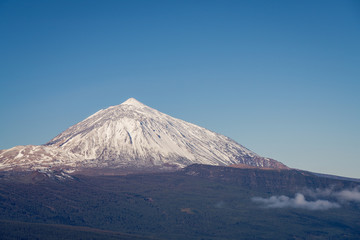 Teide mountain, Tenerife. Amazing mountain in the middle of the island. Best tourist attraction of...