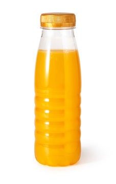 Orange Drink Plastik Bottle