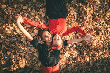 Enjoying In Autumn