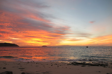 Obraz premium Sunrise Fiji