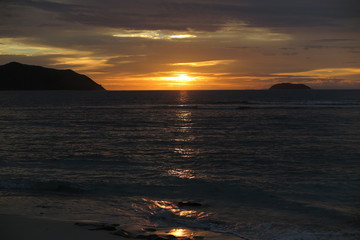 Obraz premium Sunrise Fiji