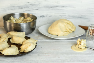 traditional polish cuisine - delicious, homemade dumplings