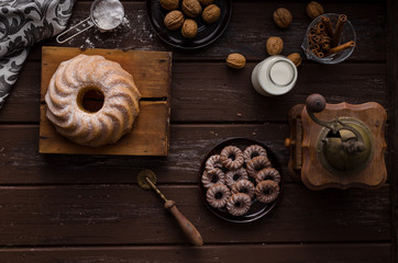 Monkey bread food photography