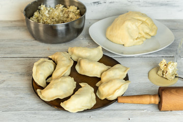 traditional polish cuisine - delicious, homemade dumplings
