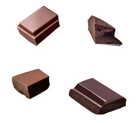 chocolate piece sweet food dessert falling