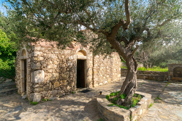 Naklejka premium Greek church 