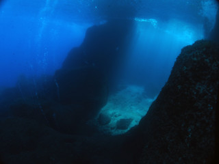 Scuba Diving Malta - Wied il-Mielah Arch and caverns, Gozo