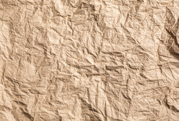 Fototapeta premium Crumpled paper for background usage