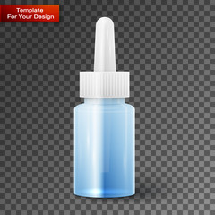Bottle with pipe dropper