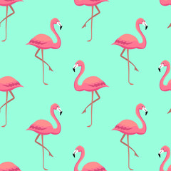 Roze flamingo& 39 s naadloos patroon
