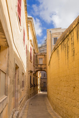 Mdina, Malta. Beautiful old architecture