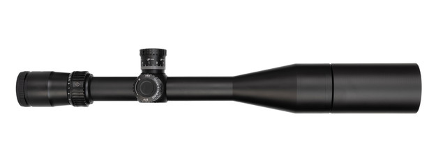 Fototapeta premium Sniper scope with a long lens shade