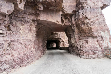 Guoliang hang wall highway, Hui county, Henan province, China