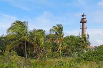 Sanibel Island or Point Ybel Light in Florida © sbgoodwin