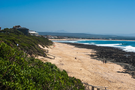 beach and sea in jbay