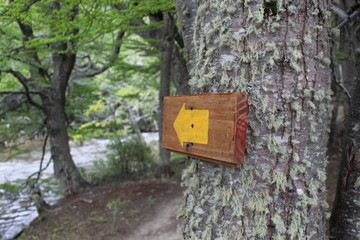 Follow  the  arrow  to the  river