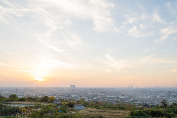 Fototapeta na wymiar 大阪南部　都市景観