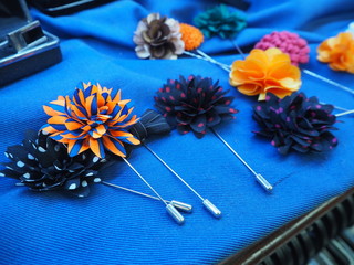 flower Pins for men