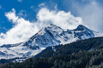 mountains in winter, brennerspitz