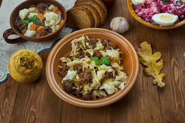 Estonian Hakkliha-kapsahautis