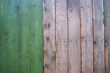  Beautiful wooden green background for design, banner and layout.
