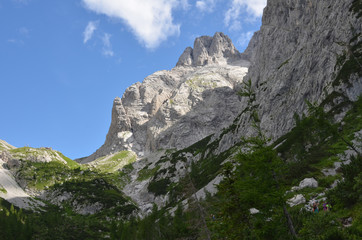 Fototapeta na wymiar Panorama montano