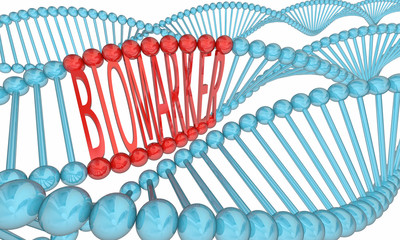 Biomarker DNA Strand Medical Research 3d Illustration