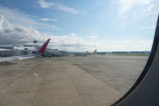 BANDAR SERI BEGAWAN, BRUNEI Brunei International Airport building.