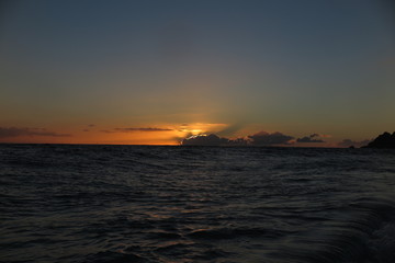 Sunset Fiji