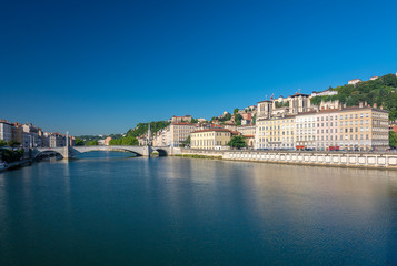 Fototapeta na wymiar Lyon cityscape