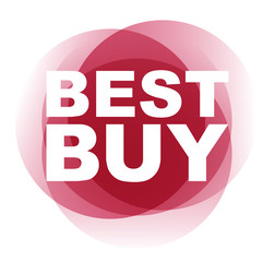 red vector banner best buy